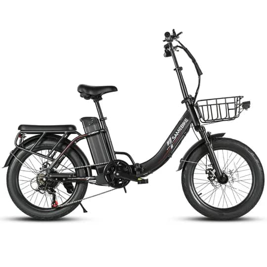 Black CY20 Pro electric bike product image