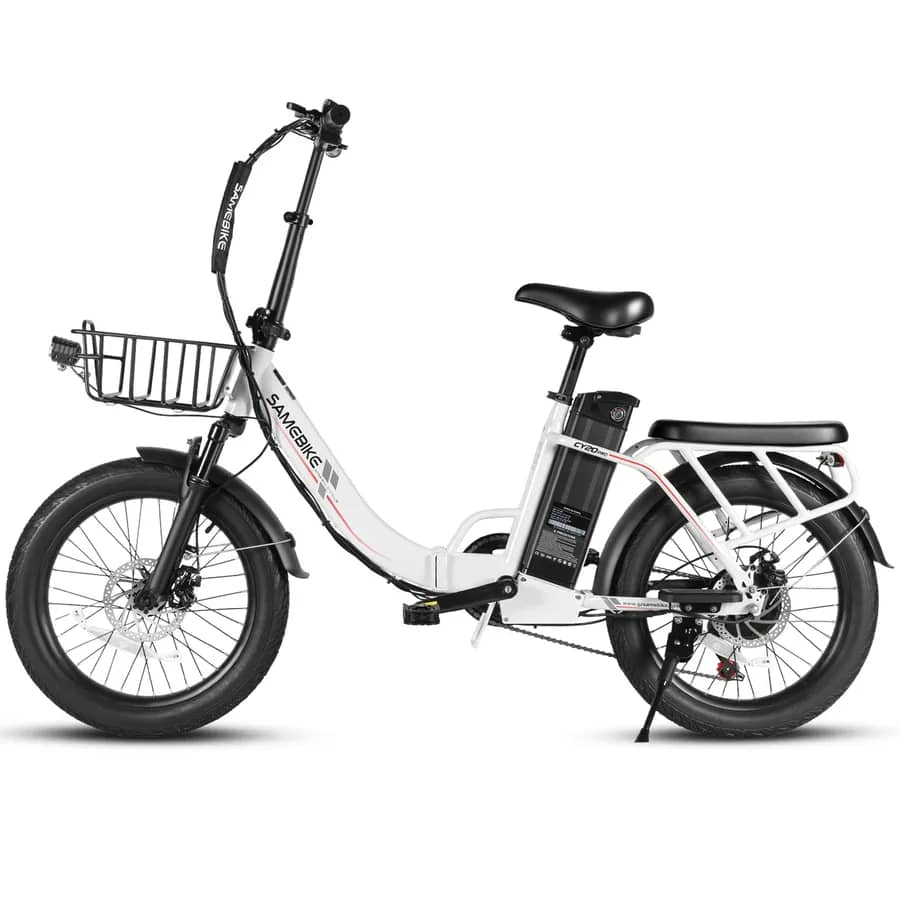 White CY20 Pro electric bike product image