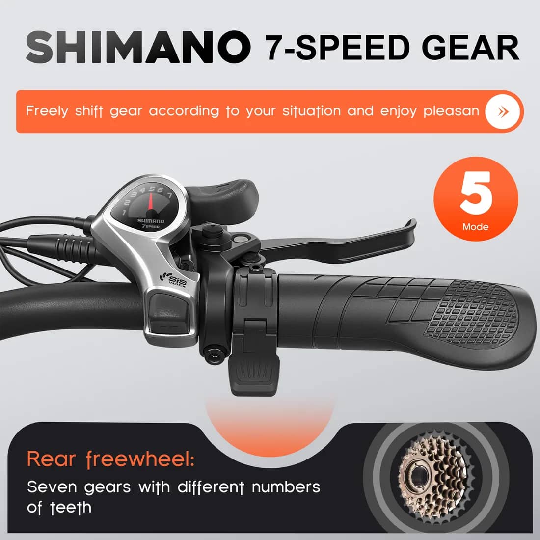 Sameforce EC27 Electric Bike - 500W selected product detail