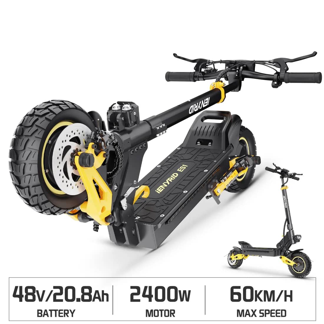 iENYRID ES1 Dual-Motor Electric Scooter - 2400W product gallery image
