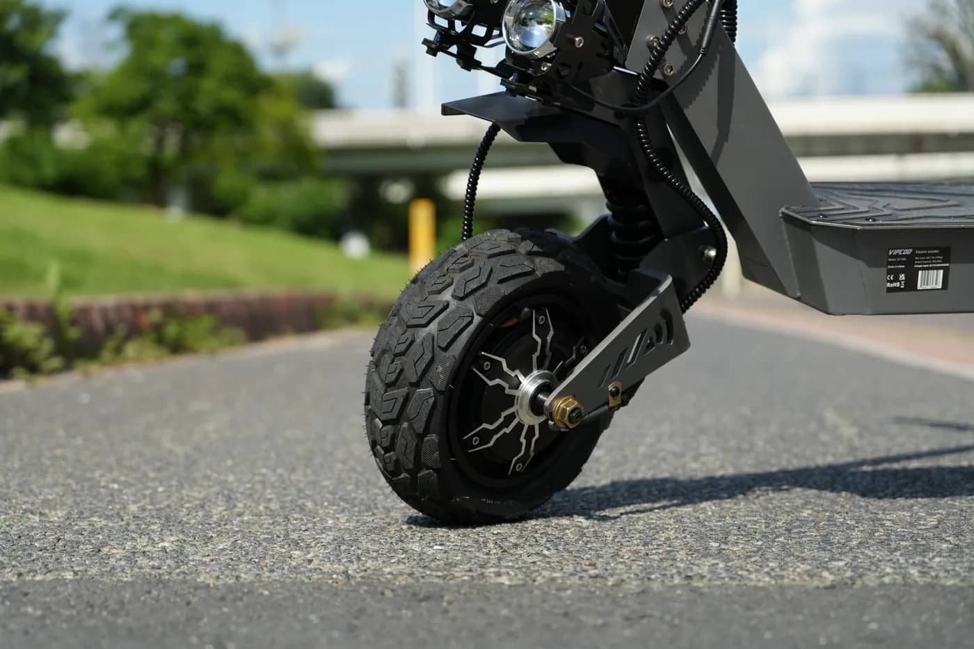 VIPCOO VS9 Dual-Motor Electric Scooter - 3600W product gallery image