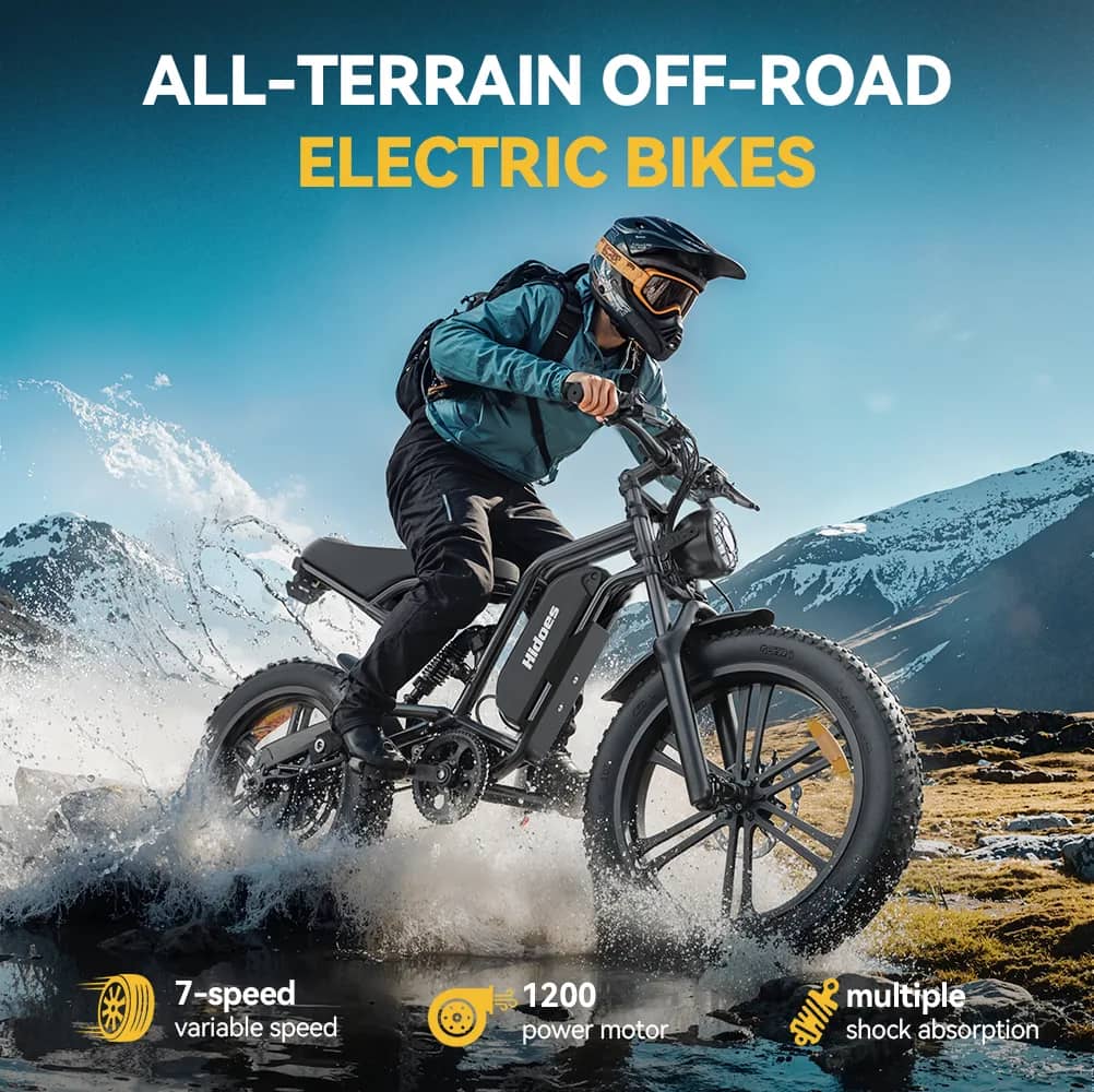 Hidoes B6 electric bike studio product view